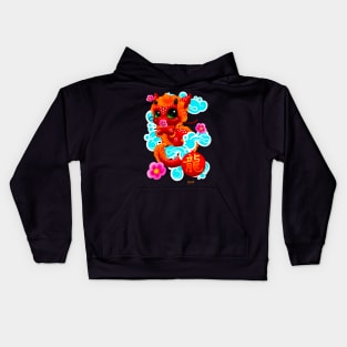 Year of the Dragon (red) Kids Hoodie